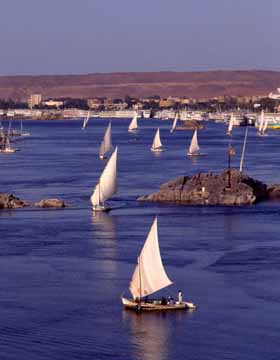 Aswan, reka Nil