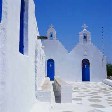 Bela cerkev, Grčija