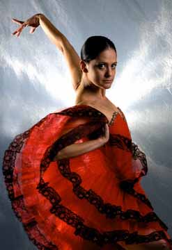Flamenco plesalka