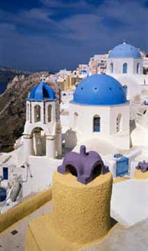 Oia, Santorini, Grčija