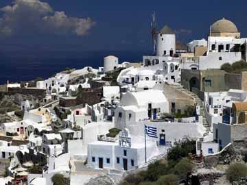 Santorini, Grčija
