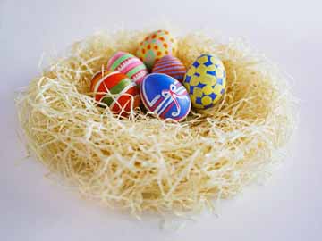 Velikonočni motivi pirhi