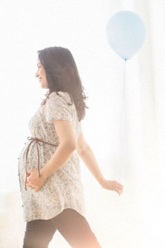 Vesela bodoča mamica