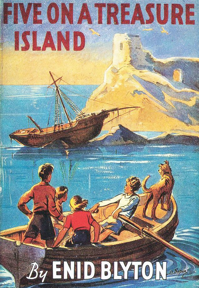 Knjižna ilustracija, Pet prijateljev