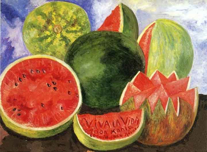 Frida Kahlo - Viva la vida (lubenice) - 1954