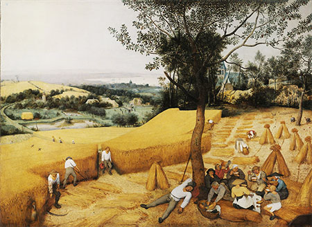 Pieter Bruegel - Žetev - 1565