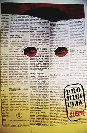 Zdravko Papič, Prohibicija slepi